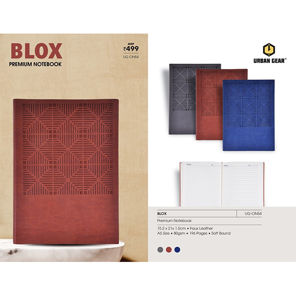 Note Books (Soft Bound) Blox