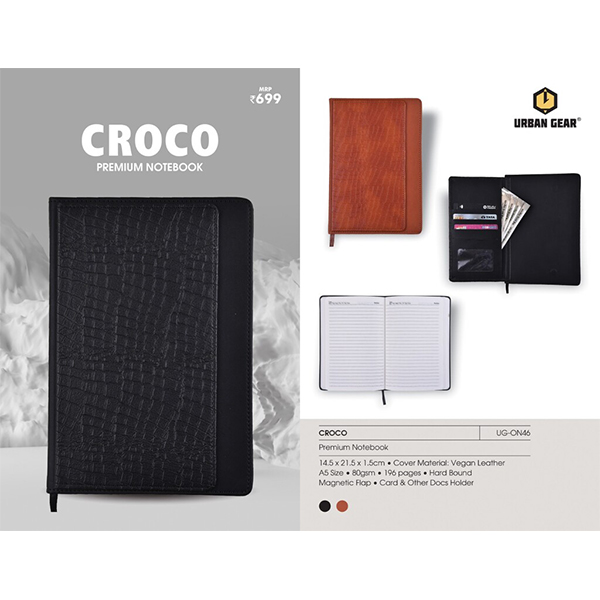 Note Books (Hard Bound) Croco