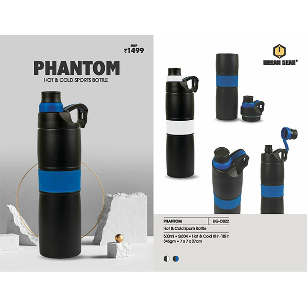 Stainless Steel Hot N Cold Bottle (600Ml) Phantom