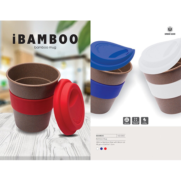 Eco Friendly Bamboo Fiber Mug (350Ml) Ibamboo