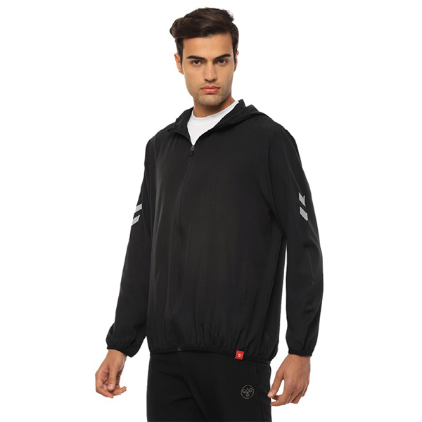 Victor Windbreaker Jacket Black 3430115 100 % Polyester