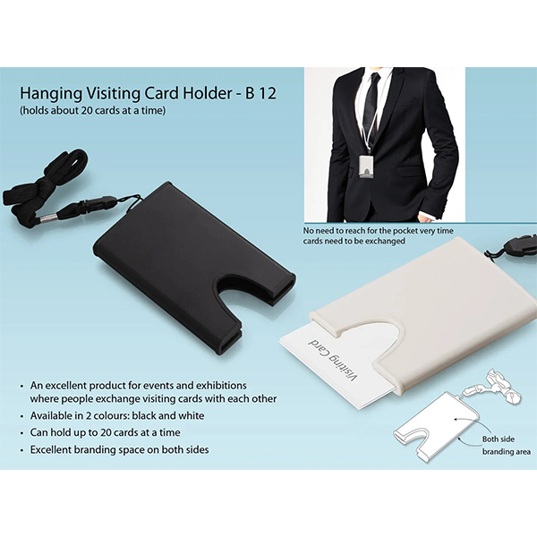 B12 – Hanging Visiting Card Holder