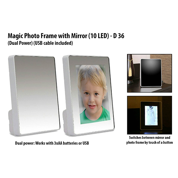 D36 – Magic Photo Frame With Mirro