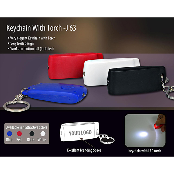 J63 – Classy Keychain With Led Torch