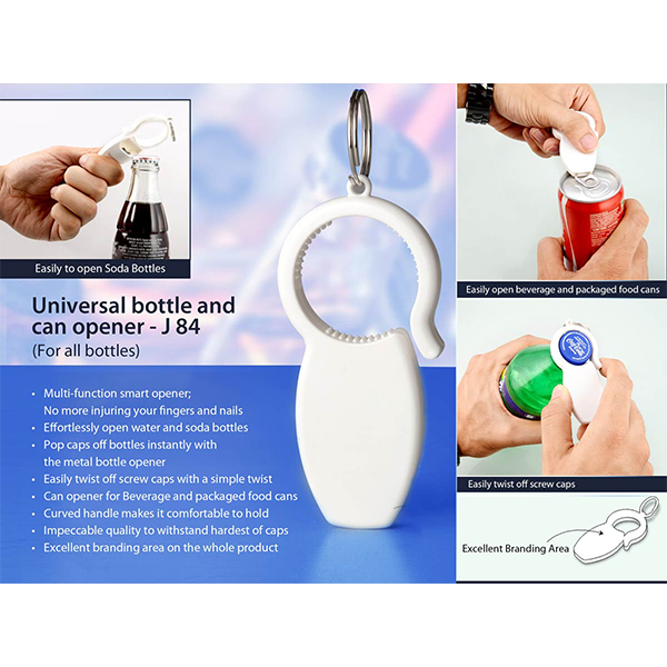 J84 – Universal Bottle And Can Opener: For All Bottles