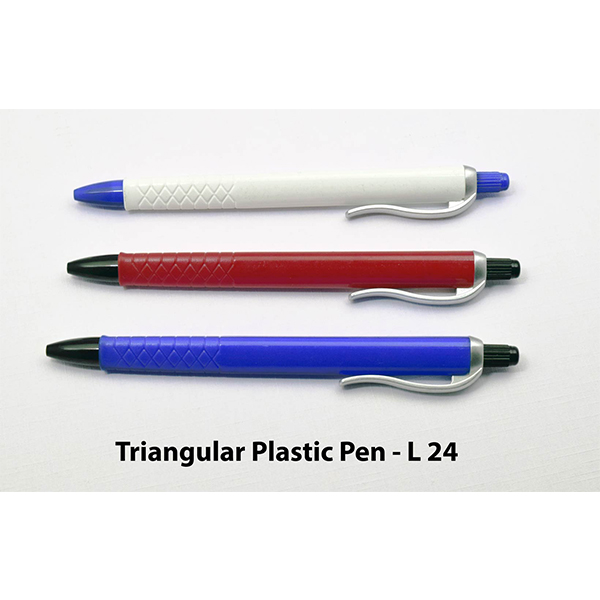 L24 – Triangular Plastic Pen