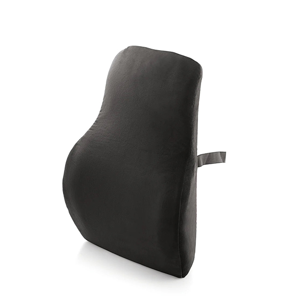 Palo031 Palo Orthopedic Ergonomic Long Back Support With Memory Foam, Black