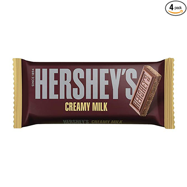 Hershey'S Bar Creamy Milk 100G