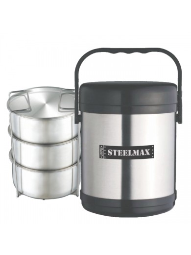 Steelmax 3 Tiffin Box