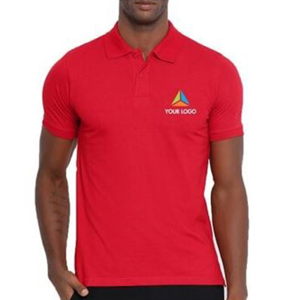 Lotto Polyster Cotton Polo T-Shirt-Red