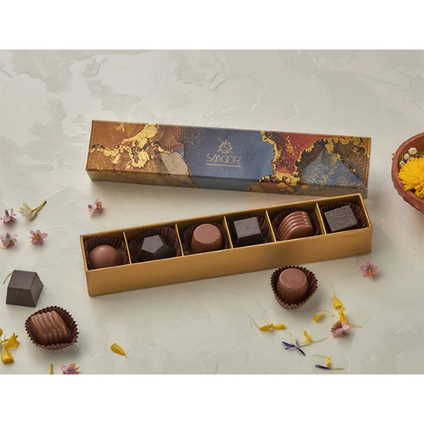 Luxe Chocolate Box Of 6
