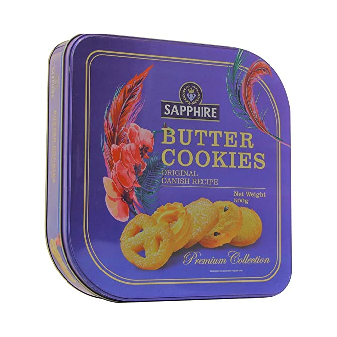 Sapphire Butter Cookies Premium Collection - 500 Grams