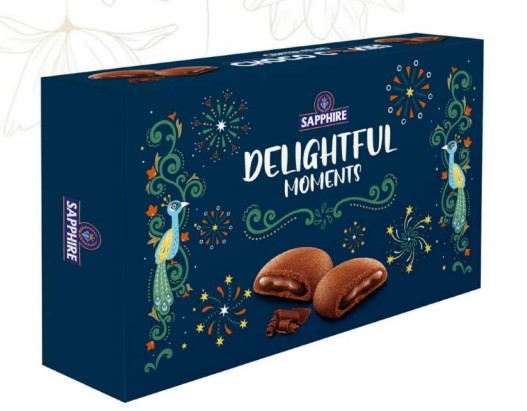 Choco Filled Cookies - Gift Box (300 Grams)