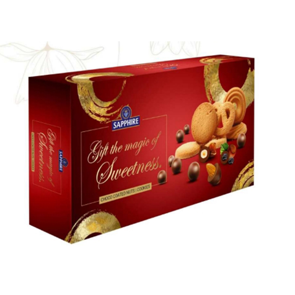 Nuts And Cookies Gift Box - 600 Grams