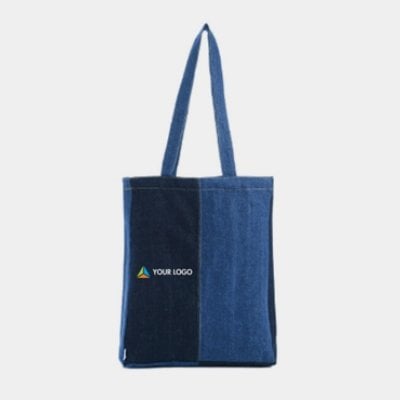 Dual Shaded Denim Tote