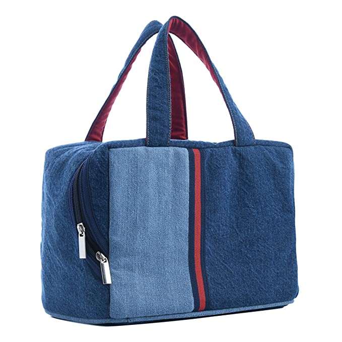 Upcycled Denim Lunch Bag