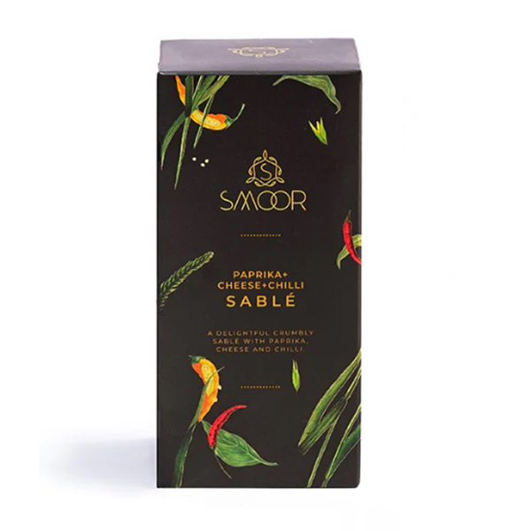 Paprika Cheese Chilli Sablé