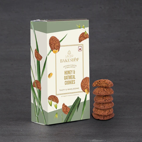 Honey & Oatmeal Cookies