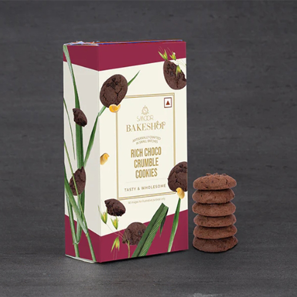 Rich Choco Crumble Cookies