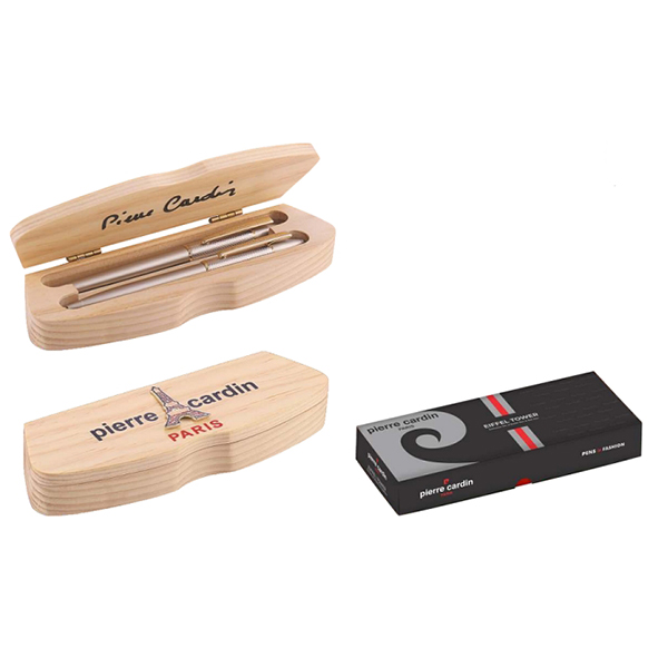 Eiffel Tower Set Of Ball Pen And Roller Pen