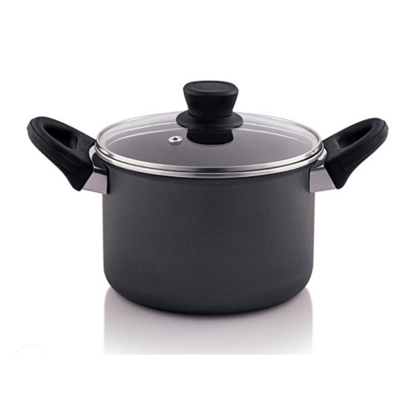 The Chef Story Everyday Series Non Stick Dutch Oven, Grey