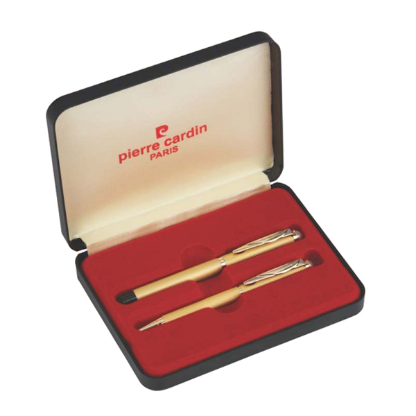 Pearl Satin Gold Ball Pen And Roller Pen