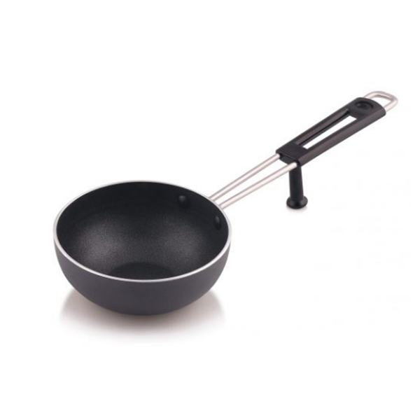 The Chef Story Everyday Series Non Stick Tadka Pan 12.5Cm, Grey
