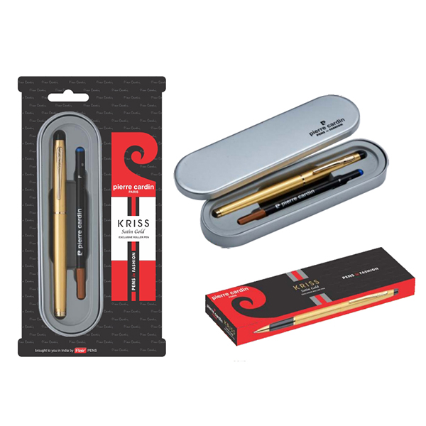 Kriss Satin Gold Roller Pen