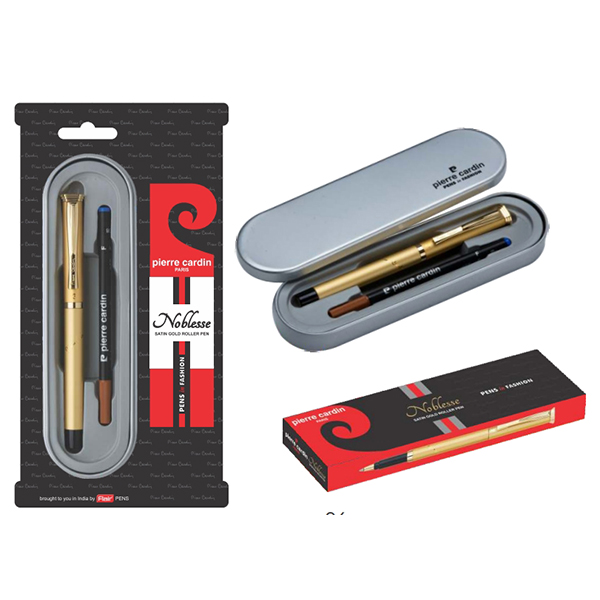Noblesse Satin Gold Roller Pen