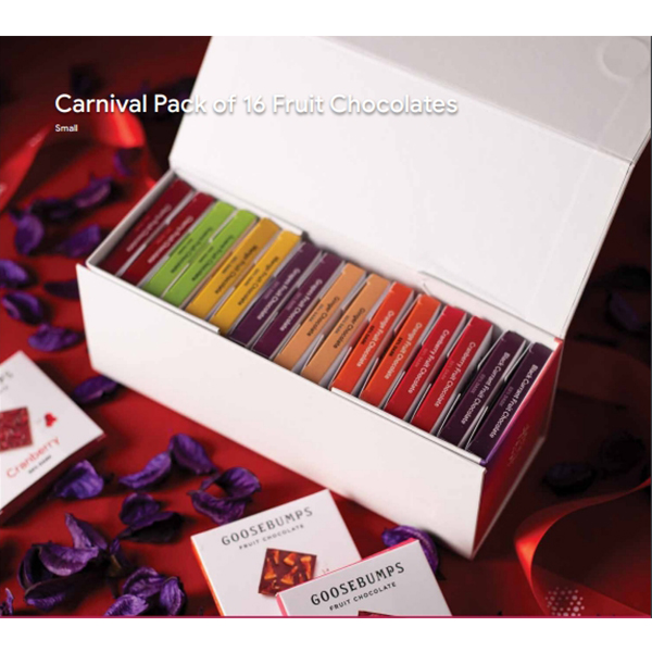 Carnival Pack Of 16 Fruit Chocolates