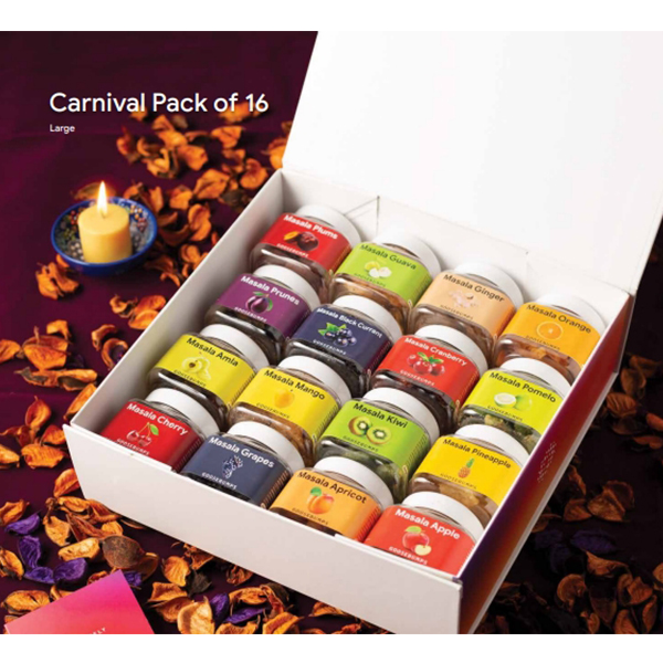 Carnival Pack Of 16(Masala Fruits)