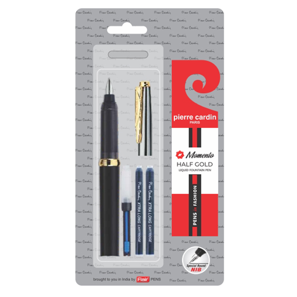 Momento Half Gold Fountain Pen