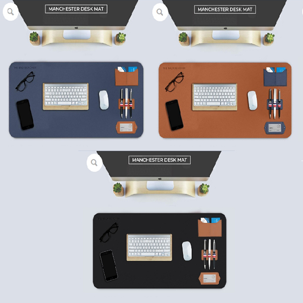 Vegan Leather Desk Mat