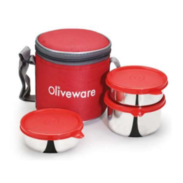 Lb88Pd - Lovely Stylo Lunch Box