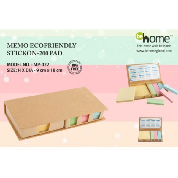 Mp- 022 Memo Ecofriendly Stickon