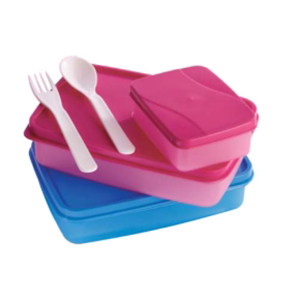 Lb80D - Easy Carry Lunch Box(Small)With Box Packing