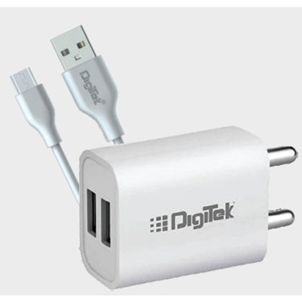 Dmc-026 Mu Dual Usb Travel Charger 2.4A