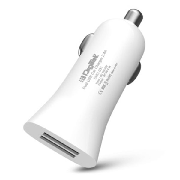Dmc - 031 2.4A Dual Usb Car Charger