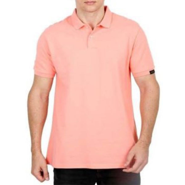 Unisex Peach Polo Tee