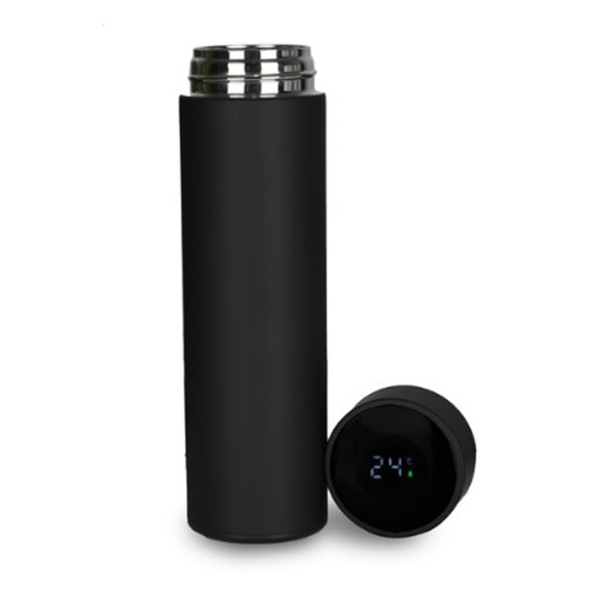 Ek1011 Trendy Black Temperature Bottle 500 Ml