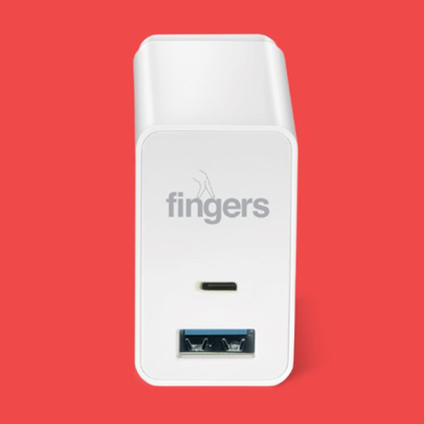 Fingers Pa-Dual Usb + Cable (Type-C) Mobile Adapters