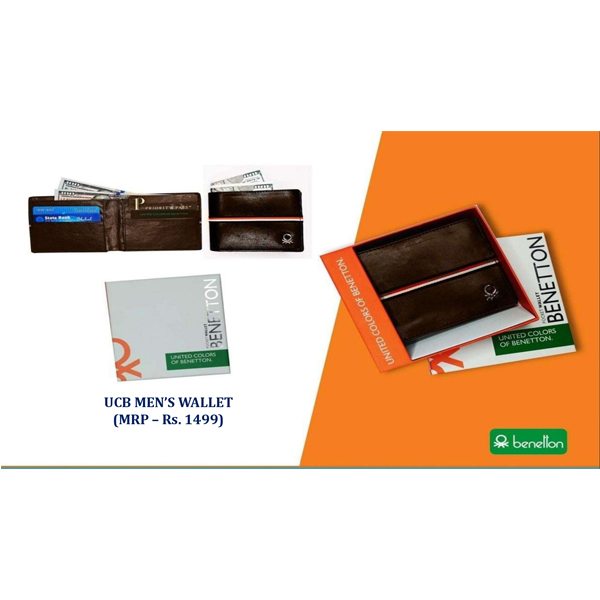 Ucb Men’S Wallet Brown