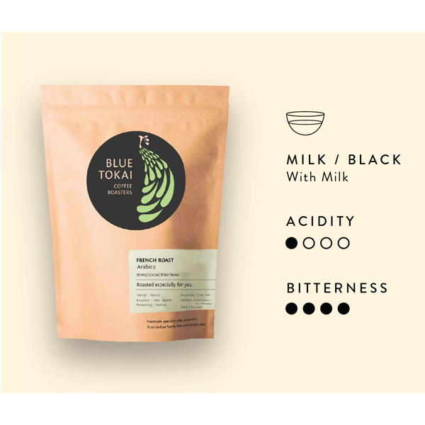 French Roast Coffee Pouch 500 Grams