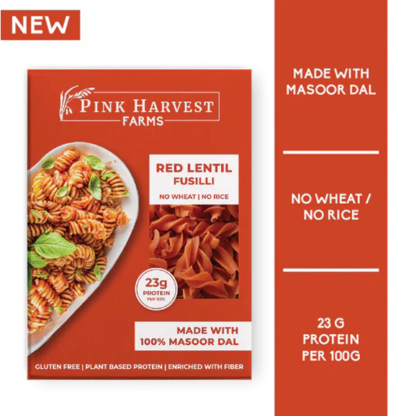 Pasta-Red Lentil Fusilli Pasta 200 Grams