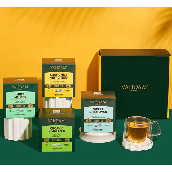 Green Tea Detox Kit | 4 Variants, 60 Tea Bags