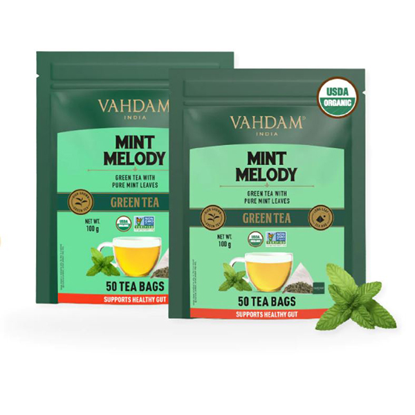 Mint Melody Green Tea - 100 Tea Bags
