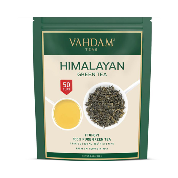 Organic Himalayan Green Tea - 100 Tea Bags
