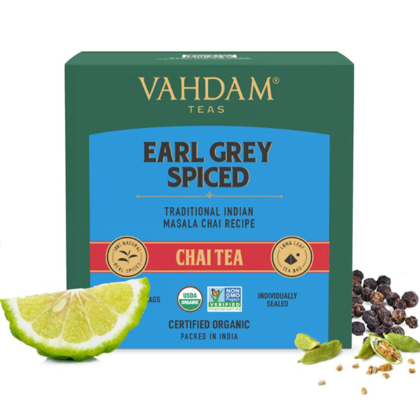 Earl Grey Masala Chai Tea - 15 Tea Bags