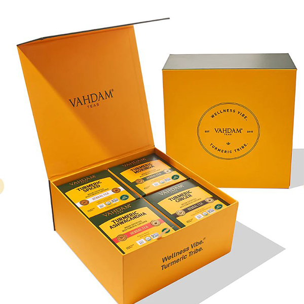 Organic Turmeric Wellness Detox Kit | 4 Variants, 60 Tea Bags