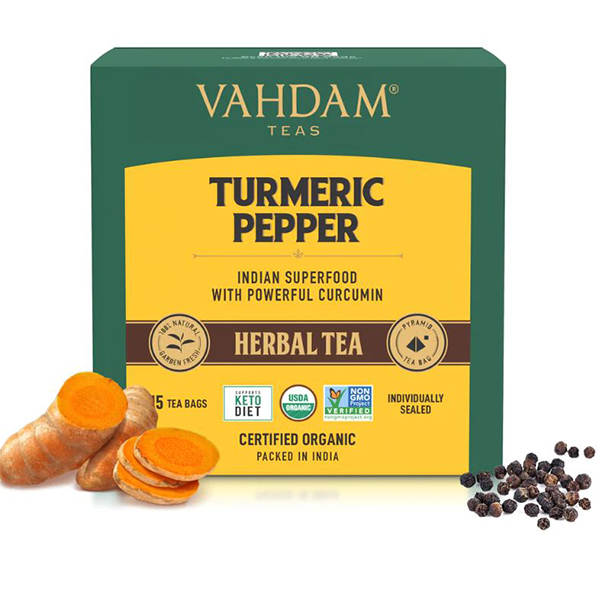 Turmeric Pepper Herbal Tea - 15 Tea Bags